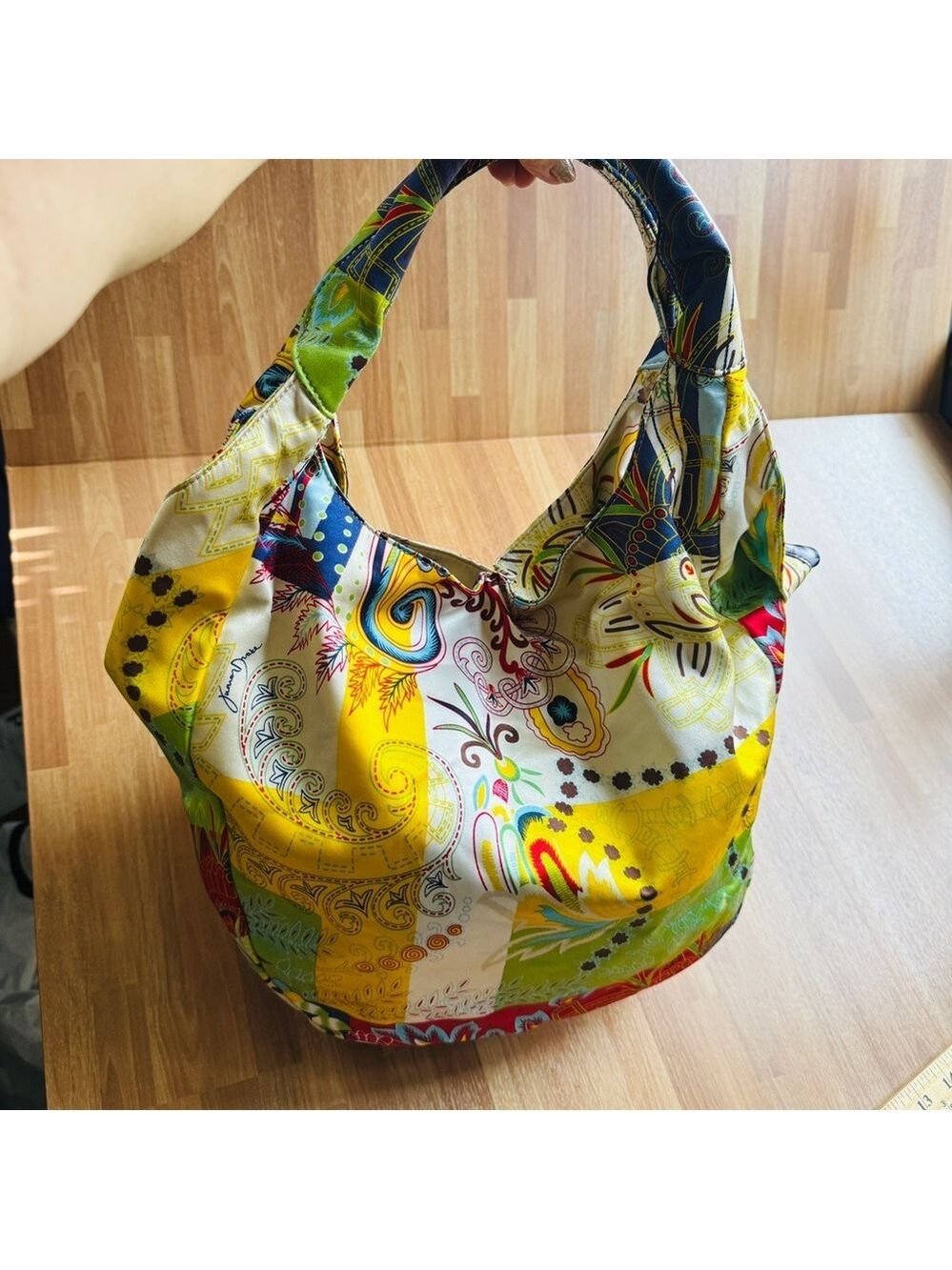 Junior Drake multi color hobo bag